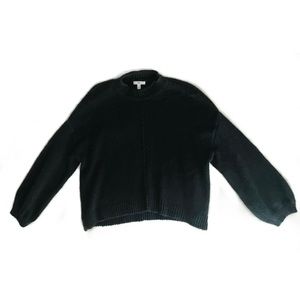 BP Charcoal Gray Knit Turtleneck Sweater | Large